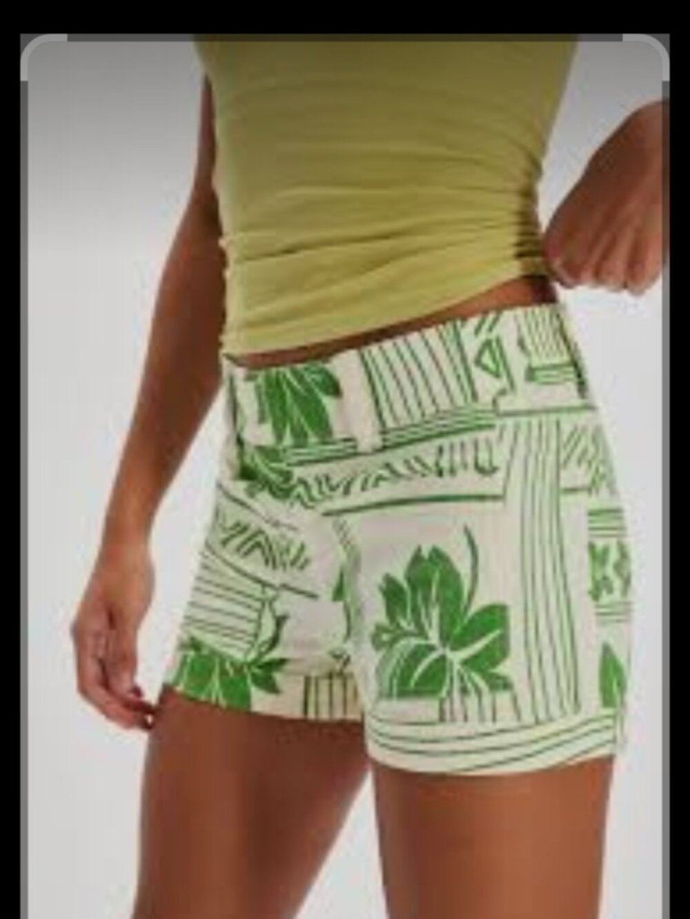 Free People - women's retro fitted shorts